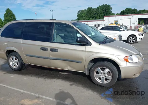 2006 Dodge Grand Caravan Se из США, поврежденный, VIN 1D4GP24R36B734422